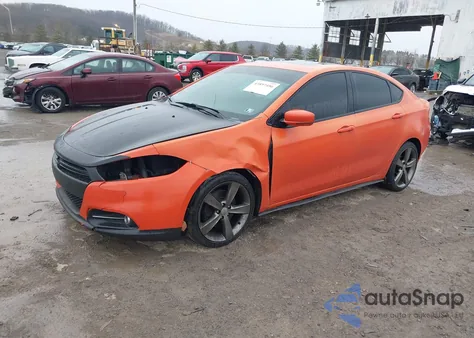 2015 Dodge Dart Gt from USA, damaged, VIN 1C3CDFEBXFD267098